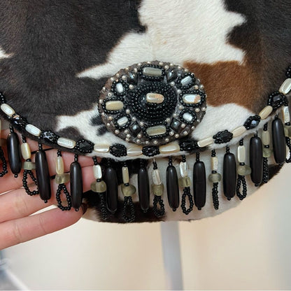 Mary Frances Accessories Cowgirl Crossbody Bag Beaded Rodeo Western Festival
