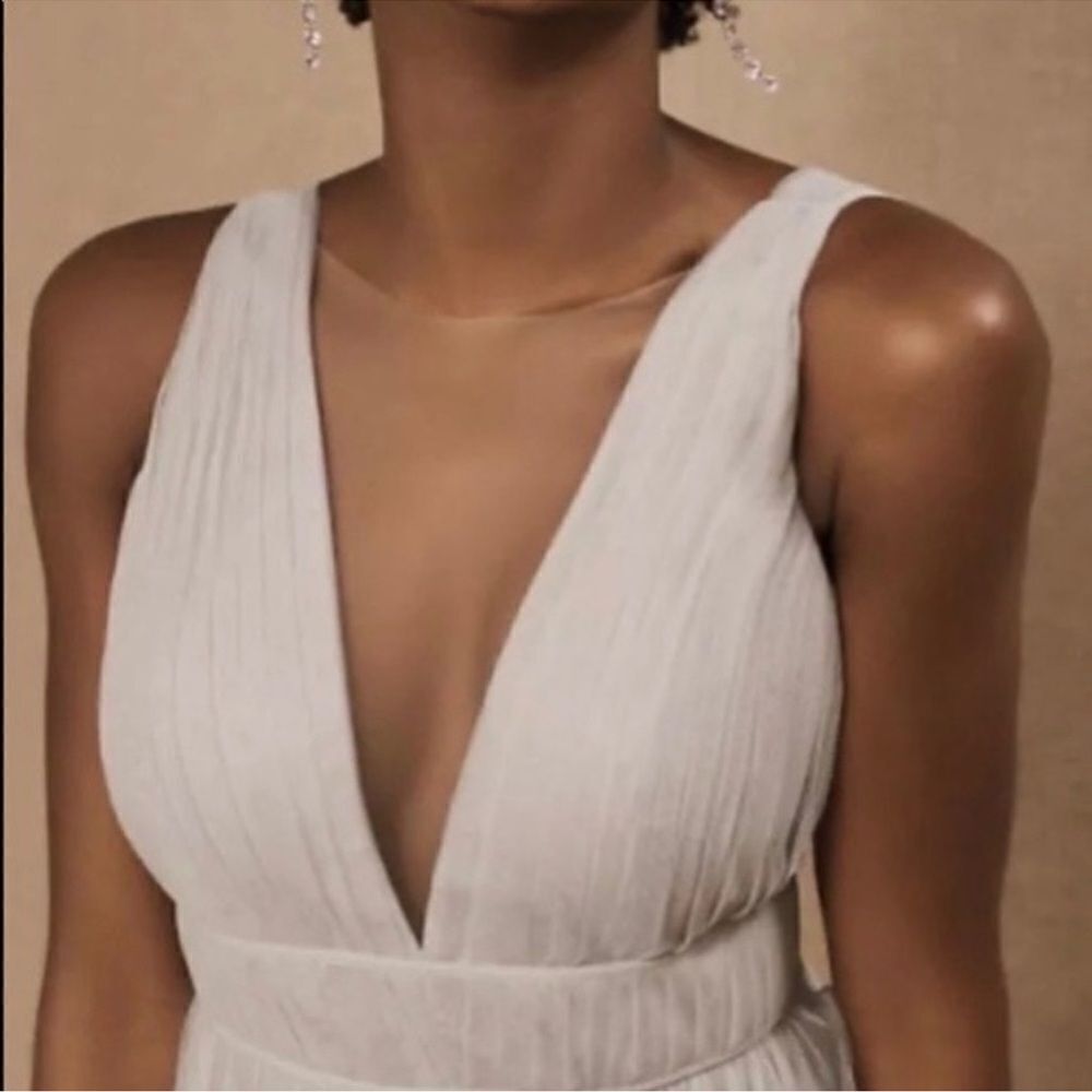 Anthropologie BHLDN Jenny Yoo Sarita Maxi Bridesmaid Dress NEW Size 2 in Lilac