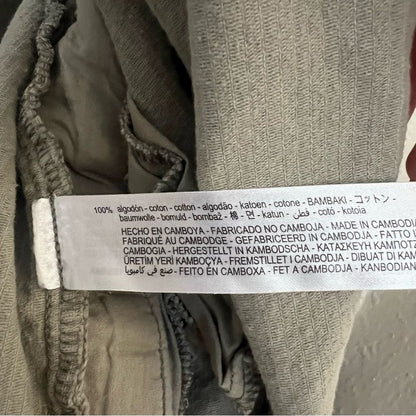 Zara Corduroy Shacket Jacket in Green Size Small