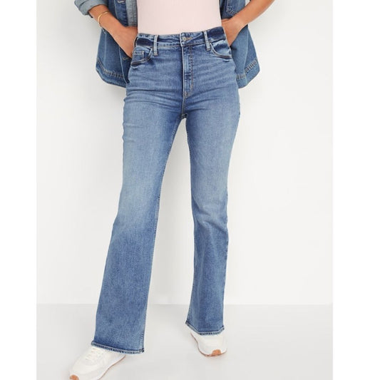 Old Navy Higher High Waisted Flare Jeans
