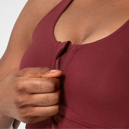 Yvette High Impact Sports Bra with Strappy Back NEW Size 12