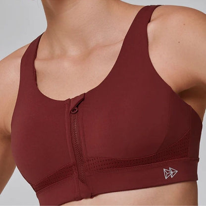 Yvette High Impact Sports Bra with Strappy Back NEW Size 12