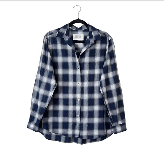 Grayson The Hero Plaid Buttondown Shirt Size XL