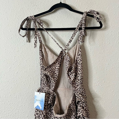 REVOLVE Majorelle Beth Mini Dress in Zaharo Leo Animal Print NEW Size Small
