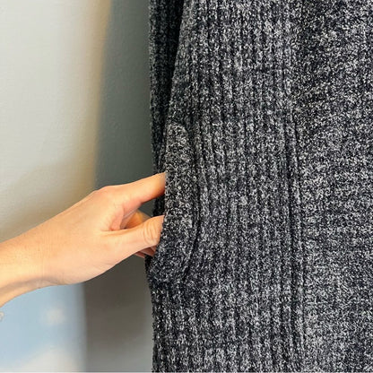 Barefoot Dreams Cozychic Lite Cardigan Pus Size 3X in Charcoal Gray STYLE 494
