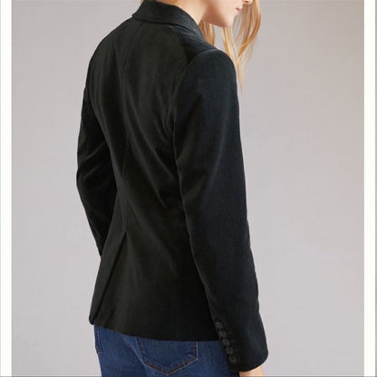 Anthropologie | Paige Chelsea Velvet Blazer NEW Size XS