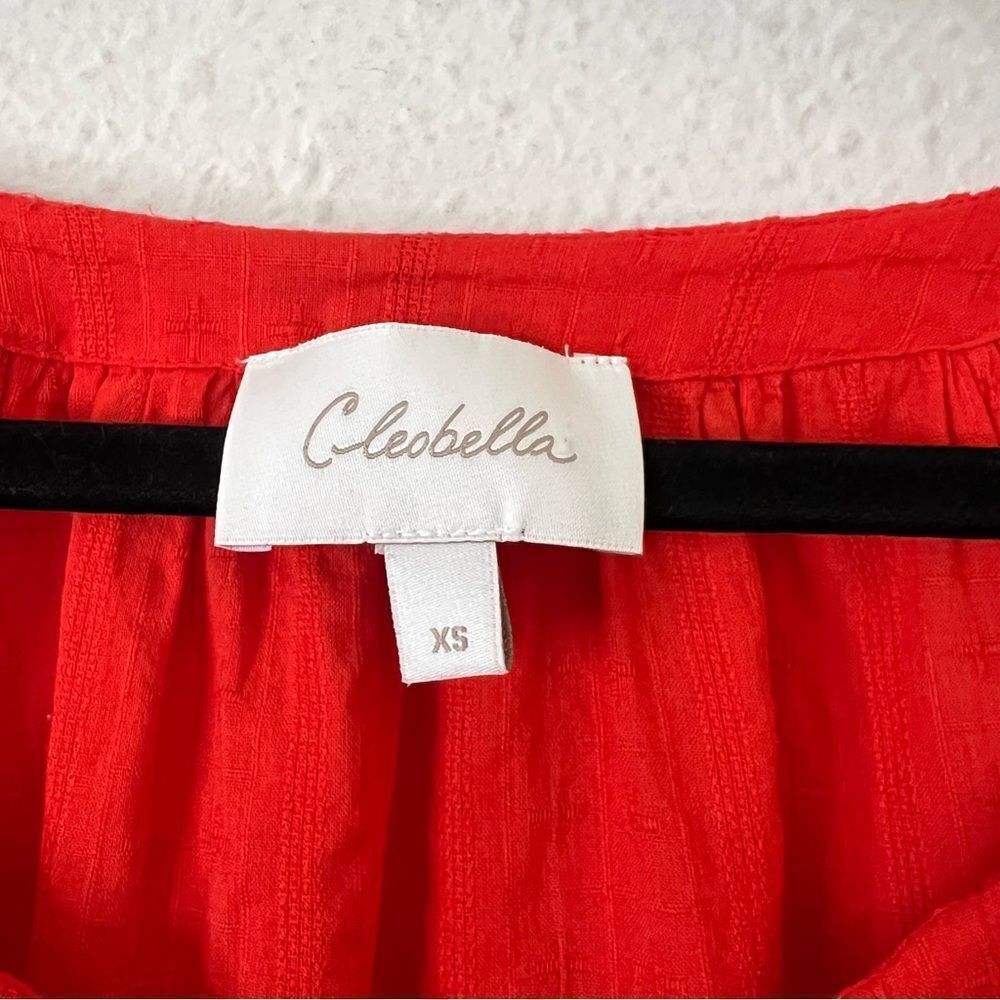 CLEOBELLA Rylan Blouse in Orange Size XS
