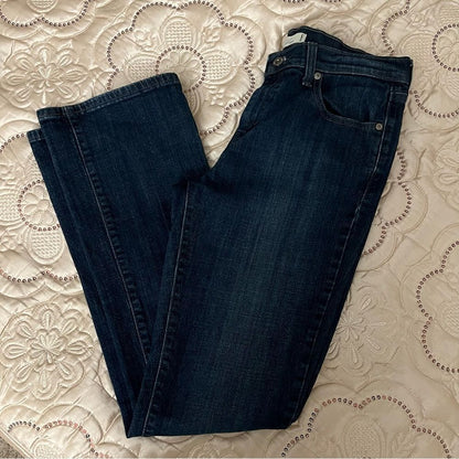 Levi’s 515 Boot Cut Dark Wash Denim Jeans Size 8