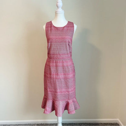 Banana Republic Jacquard Knit Mini Dress NEW Cross Back Size 6