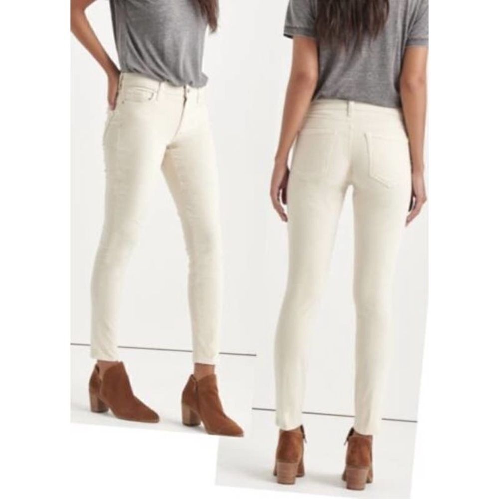 Lucky Brand Sofia Skinny Corduroy Pants Size 14/32