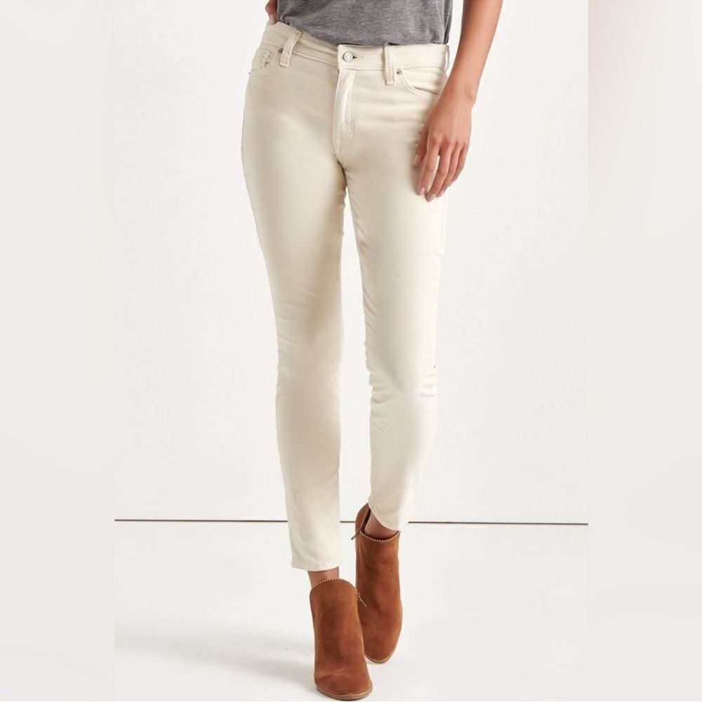 Lucky Brand Sofia Skinny Corduroy Pants Size 14/32