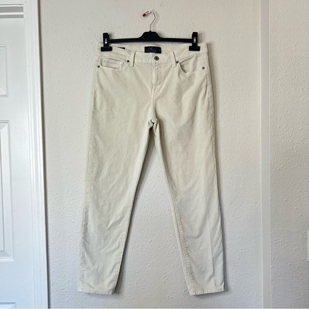 Lucky Brand Sofia Skinny Corduroy Pants Size 14/32