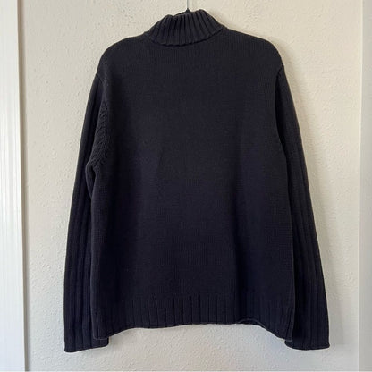 Vintage Polo Jeans Ralph Lauren Quarter Zip Sweater Size XXL