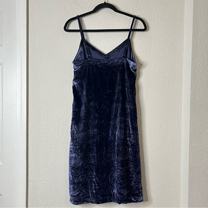 Anthropologie Shania Velvet Slip Mini Dress Size Small