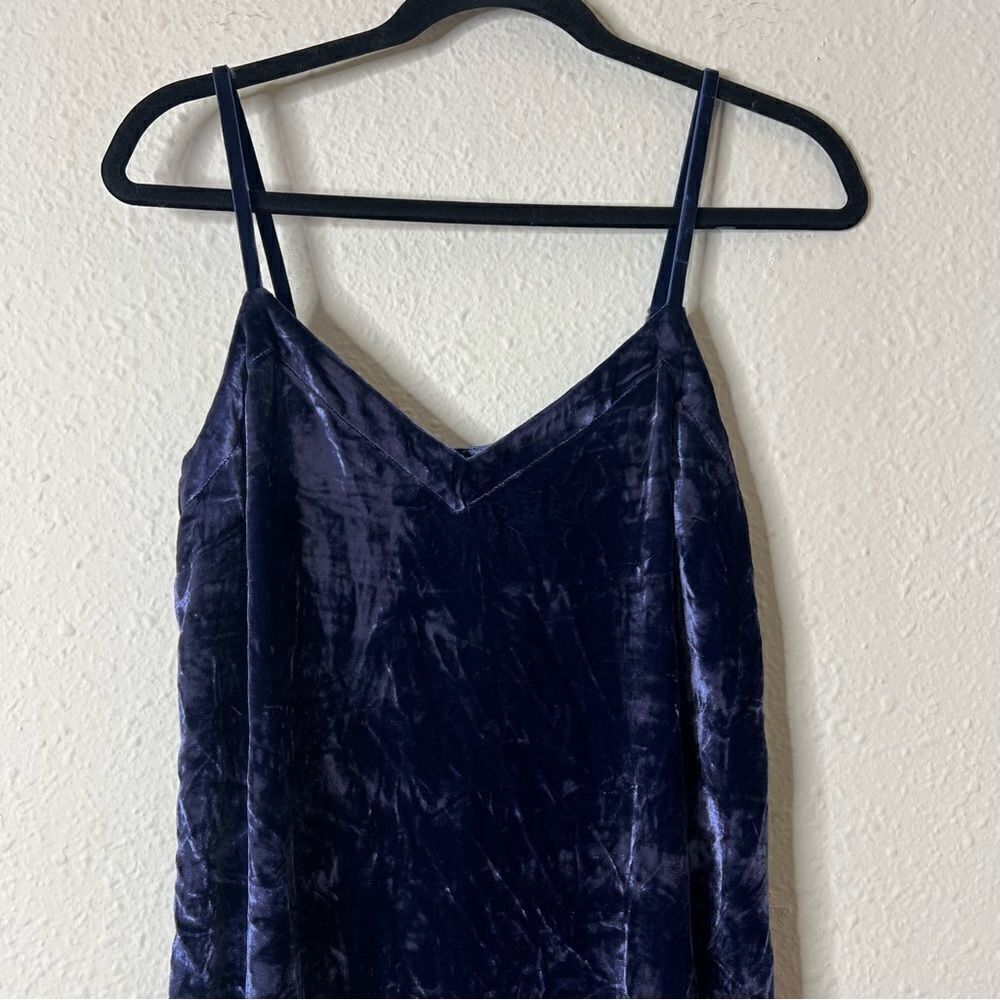 Anthropologie Shania Velvet Slip Mini Dress Size Small