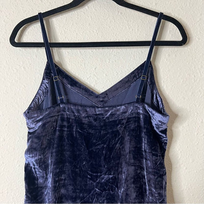 Anthropologie Shania Velvet Slip Mini Dress Size Small