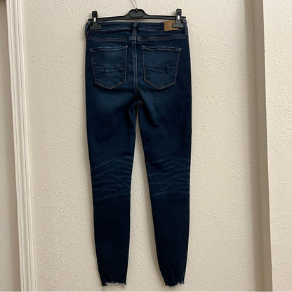 American Eagle Next Level Stretch Super Hi-Rise Dark Wash Jeggings