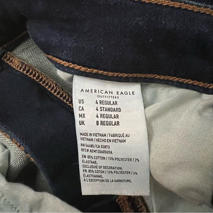 American Eagle Next Level Stretch Super Hi-Rise Dark Wash Jeggings