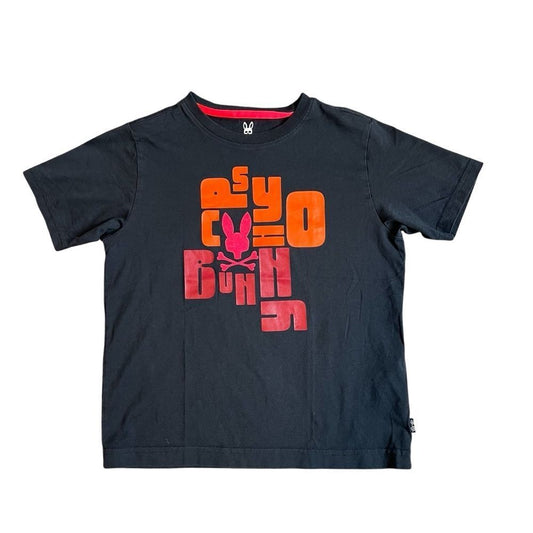 Psycho Bunny Kids  T-shirt Size M 10/12 %100 Cotton Short Sleeve