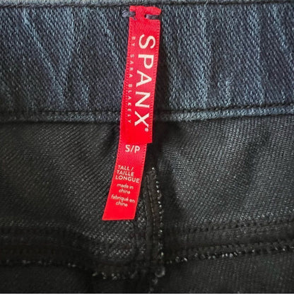 Spanx Jeanish Dark Wash Ankle Leggings Size Small