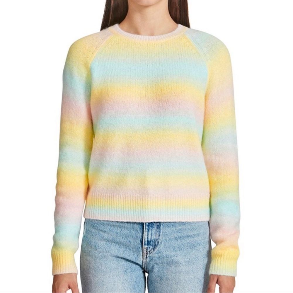 BB Dakota by Steve Madden Wool Blend Ombre Sweater NEW Size Large