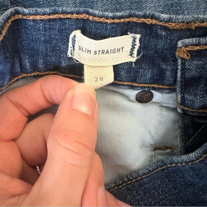 Madewell Slim Straight Jeans Size 26