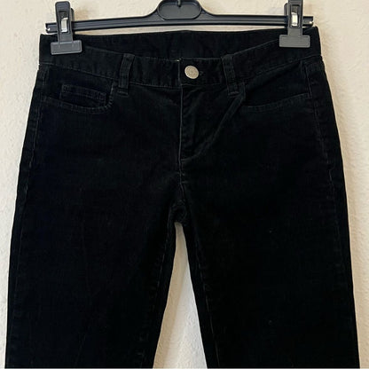 J. Crew City Fit Black Corduroy Pants Size 26R