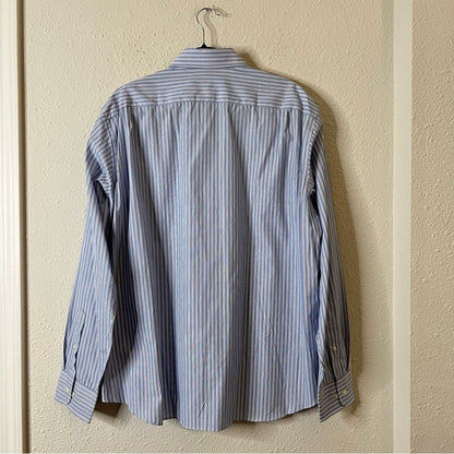 J. Crew Striped Long Sleeve Button Down Shirt Mens NEW Size XL