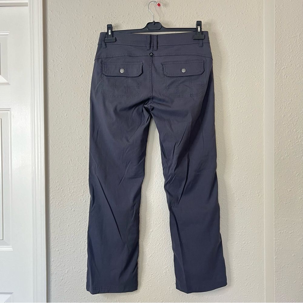 Prana Gray Halle Convertible Cargo Outdoor Pants Gray Size 8