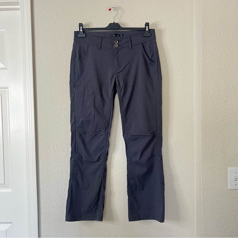 Prana Gray Halle Convertible Cargo Outdoor Pants Gray Size 8