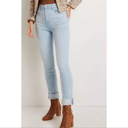 Anthropologie | Paige Sarah Ultra High-Rise Slim Jeans NWT Size 30
