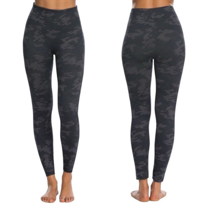 Spanx Seamless Camo Leggings FL3515 Size Large