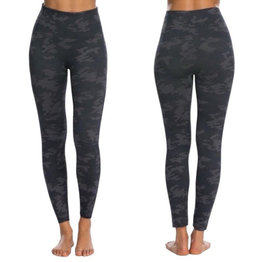 Spanx Seamless Camo Leggings FL3515 Size Large