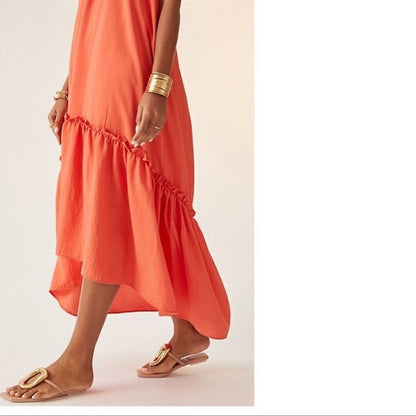 Anthropologie Strapless Maxi Dress NEW Size Medium