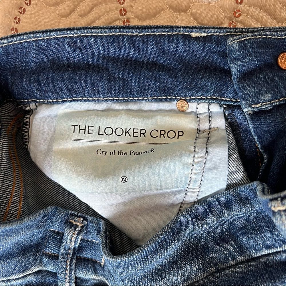 MOTHER The Looker Crop Jeans Size 25