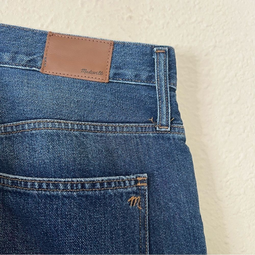 Madewell High Rise The Mom Jean NEW Size 34 Medium Wash