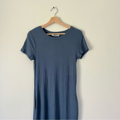 Anthropologie Emma Waffle Maxi Tee Dress NEW Size Small