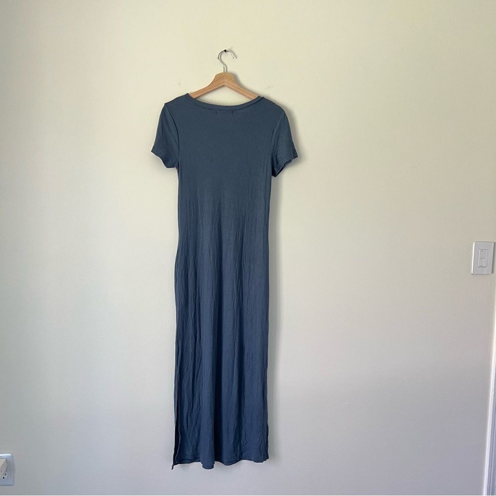 Anthropologie Emma Waffle Maxi Tee Dress NEW Size Small