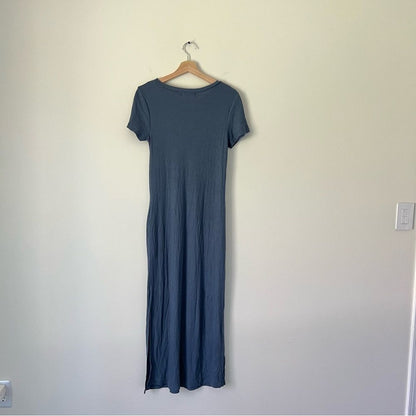 Anthropologie Emma Waffle Maxi Tee Dress NEW Size Small