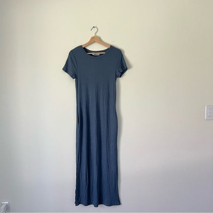 Anthropologie Emma Waffle Maxi Tee Dress NEW Size Small
