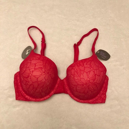 NWT Women’s Pink All Over Lace Push Up Bra