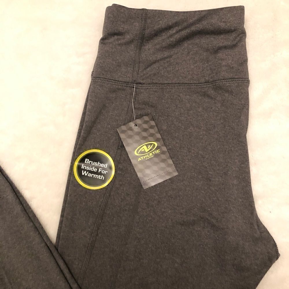 NWT Women’s Active Full Length Gray Leggings Size S