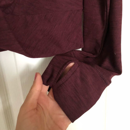 NWT Women’s Old Navy Long Sleeve Twist Front Active Top L