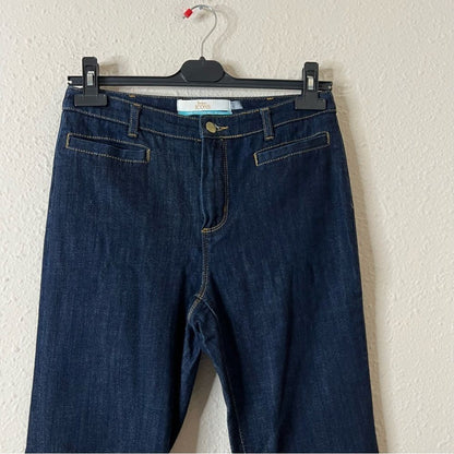 BODEN Icons The Notting Hill Flare Jeans Dark Wash Size 6