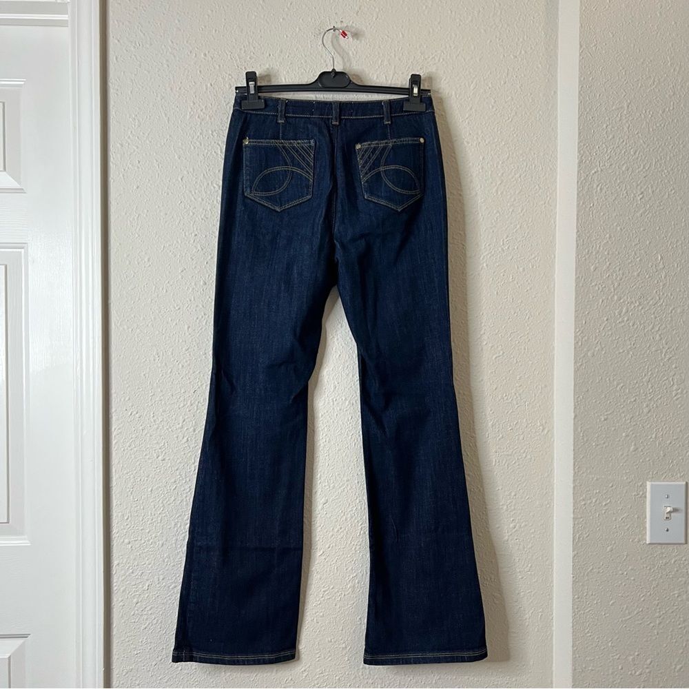 BODEN Icons The Notting Hill Flare Jeans Dark Wash Size 6