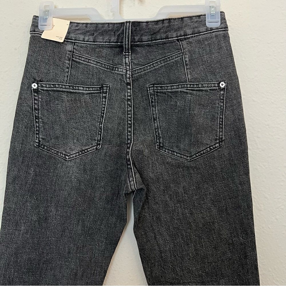Anthropologie Pilcro and the Letterpress Beaded High Rise Slim Jeans NEW Size 27