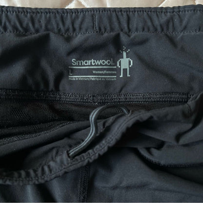SmartWool Sport Shorts Running Athletic Black Womens Size Large