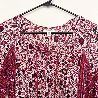 American Eagle Outfitters Boho Floral Pattern Mini Shift Dress