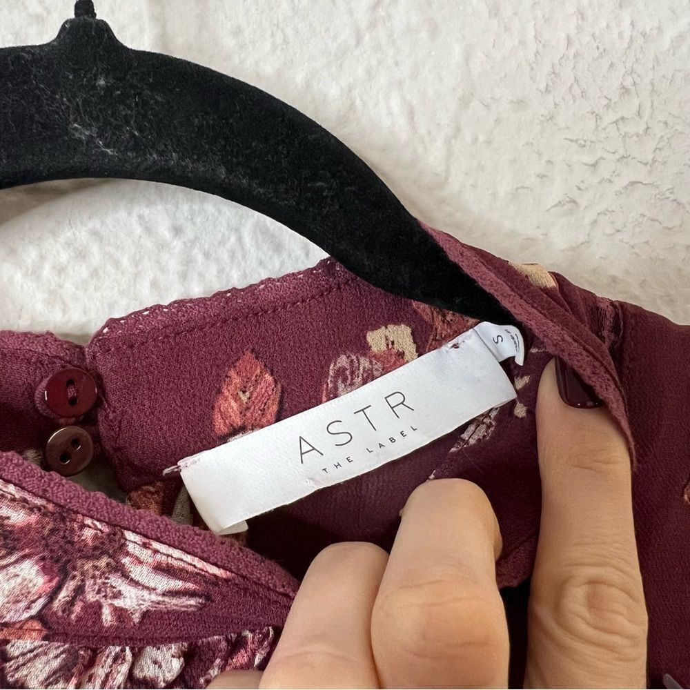 ATSR The Label Kirsten Floral Mini Dress A-Line Fit & Flare Size Small