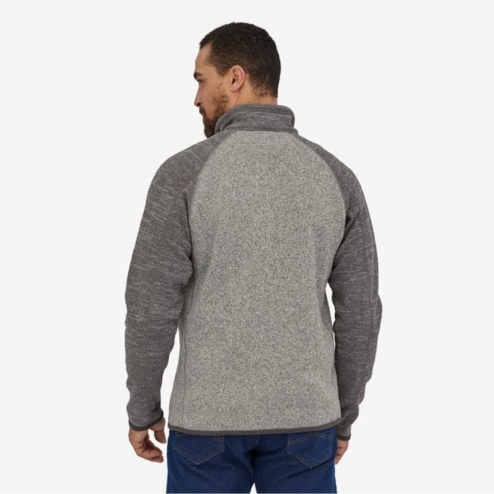 Patagonia Men's Better Sweater® 1/4-Zip Fleece Size XL Gray